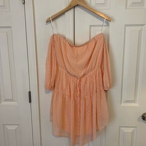 Boutique off the shoulder dress